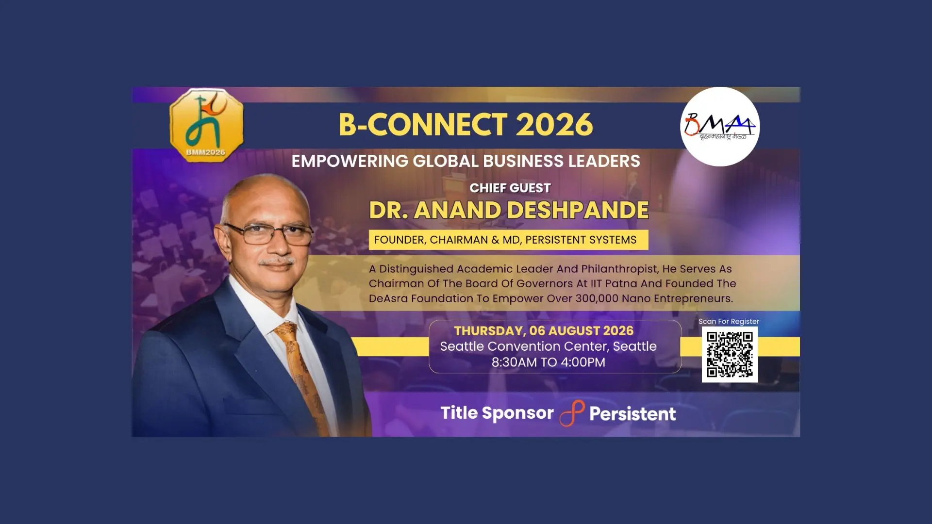 BMM 2026 featured program slide
