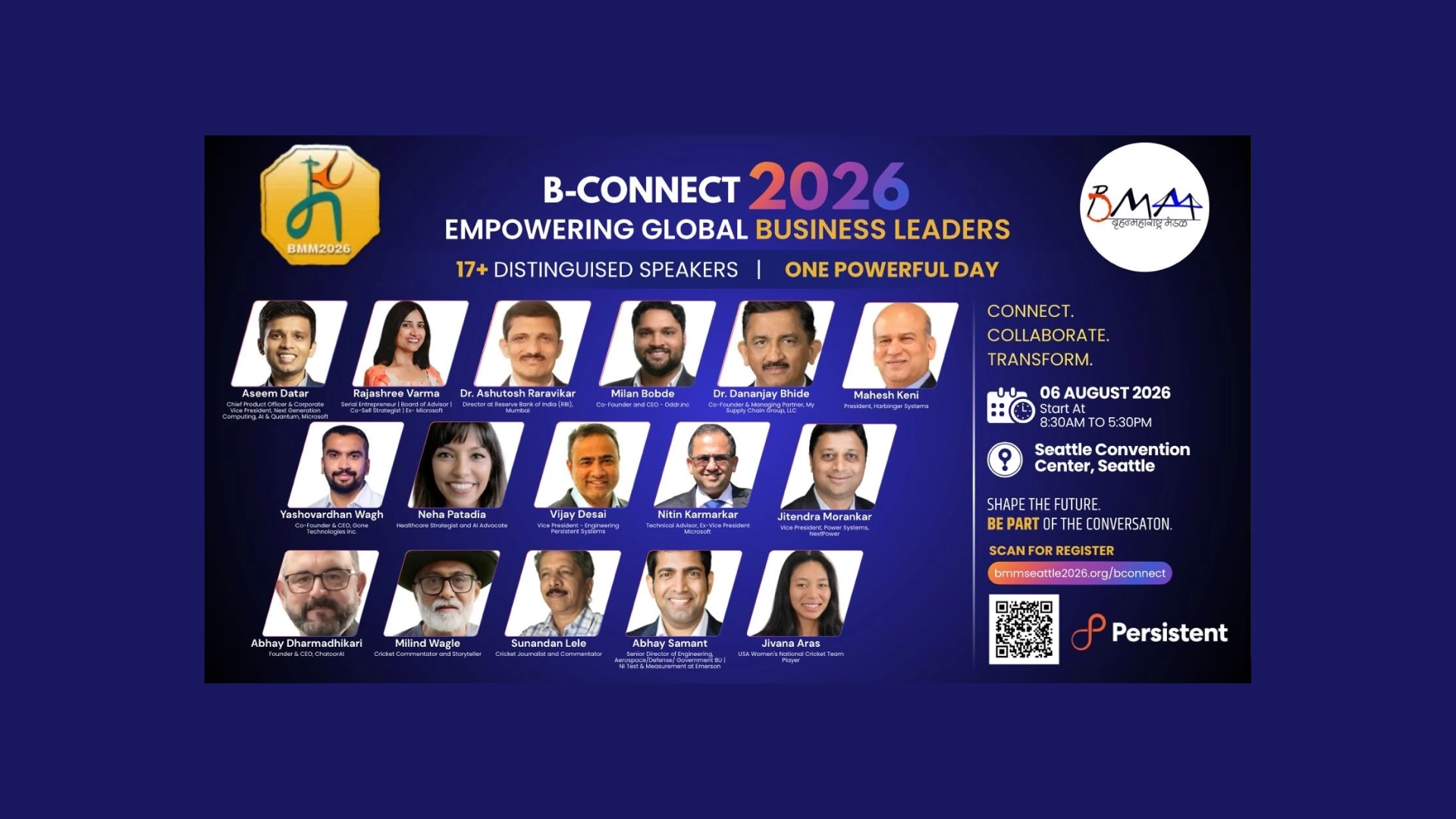 BMM 2026 featured program slide