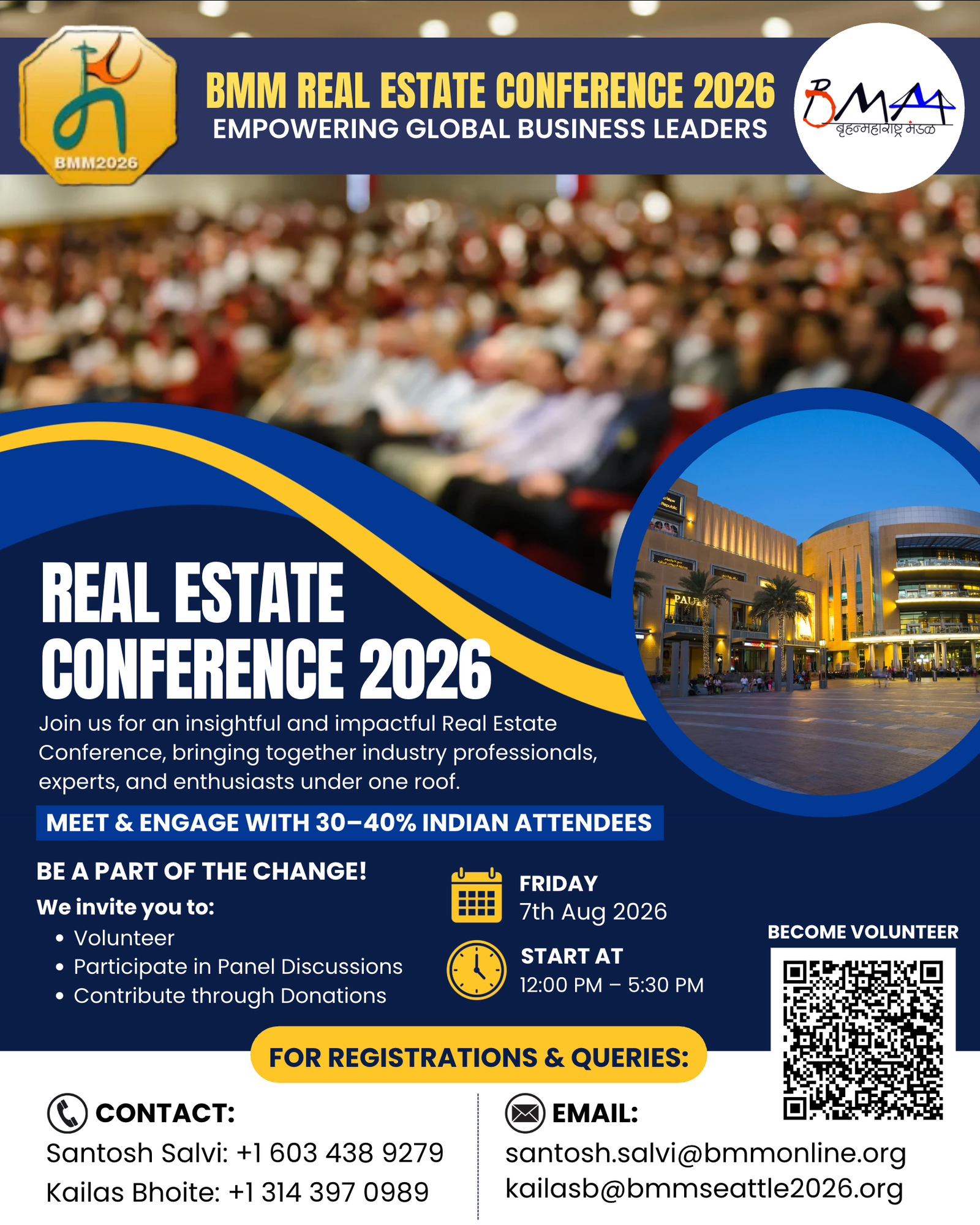 BMM2026 Real Estate Conference Flyer
